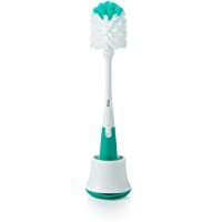 Los mejores  - OXO Tot - Cepillo para Botella con Limpiador de tetina y Soporte (Verde Azulado)